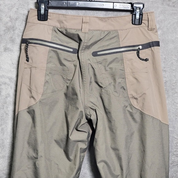 Mountain Hardwear Conduit Snow Pants Womens Small Beige Primaloft Insulated Ski - Picture 6 of 13